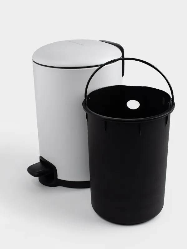 Емкость для мусора, 3 л, с педалью, Vesta, image-5