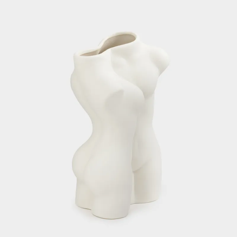 Ваза для цветов, 23 см, фарфор Р, He&She, image-3