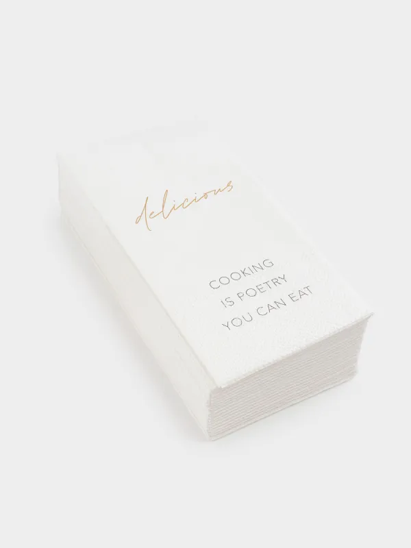 Салфетки бумажные, 33х33 см, 20 шт, Scroll, image-1