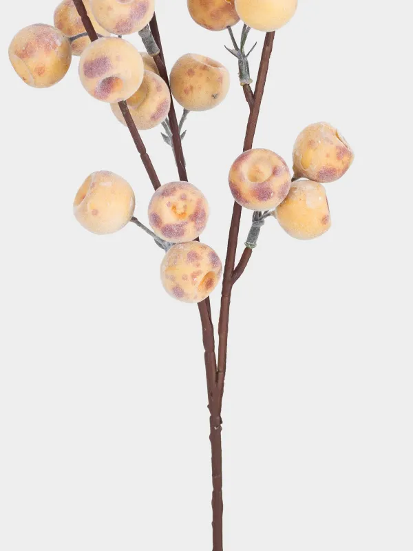 Ветка декоративная, 73 см, Маленькие яблоки, Fruit decor, image-1