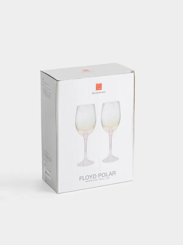 Қызыл шарап бокалы, 420 мл, 2 дана, шыны, меруерт, Floyd polar, image-5
