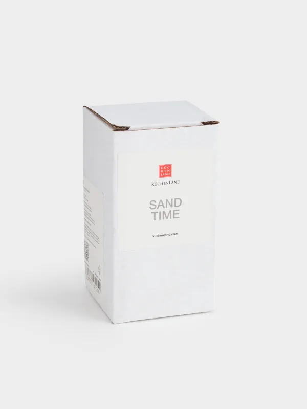 Құм сағаты, 8 см, 30 секунд, шыны/құм, Sand time, image-3
