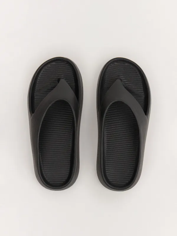 Сланцы женские, ЭВА, черные, Ruthi, image-1