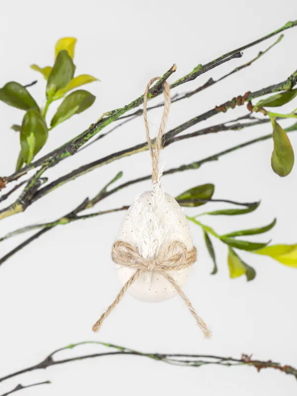 Подвеска декоративная, 6 см, с сухоцветами, Natural Easter, image-2