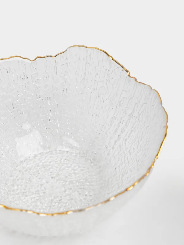 Кесе, 13х7 см, 300 мл, шыны, алтын жиектері бар, Berg, image-4