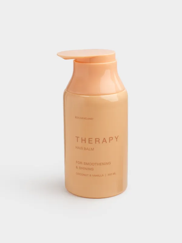 Бальзам-шайғыш, 300 мл, шаштың жұмсақтығы мен жылтырлығы үшін, Кокос жаңғағы/Ваниль, Therapy, image-1