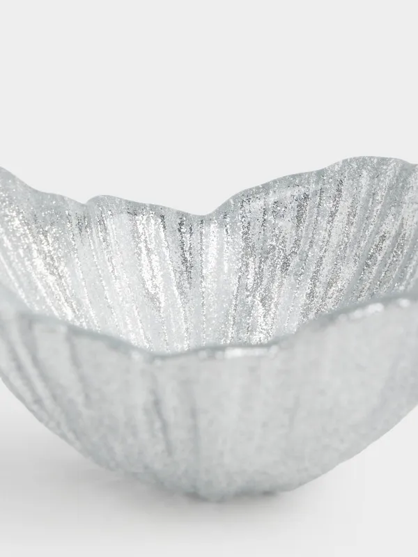 Пиала, 10х5 см, 90 мл, стекло Р, серебристая, Verge, image-4