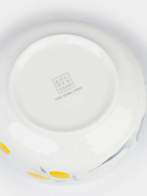 Пиала, 15х6 см, Цветок и лимоны, Sicily, image-4