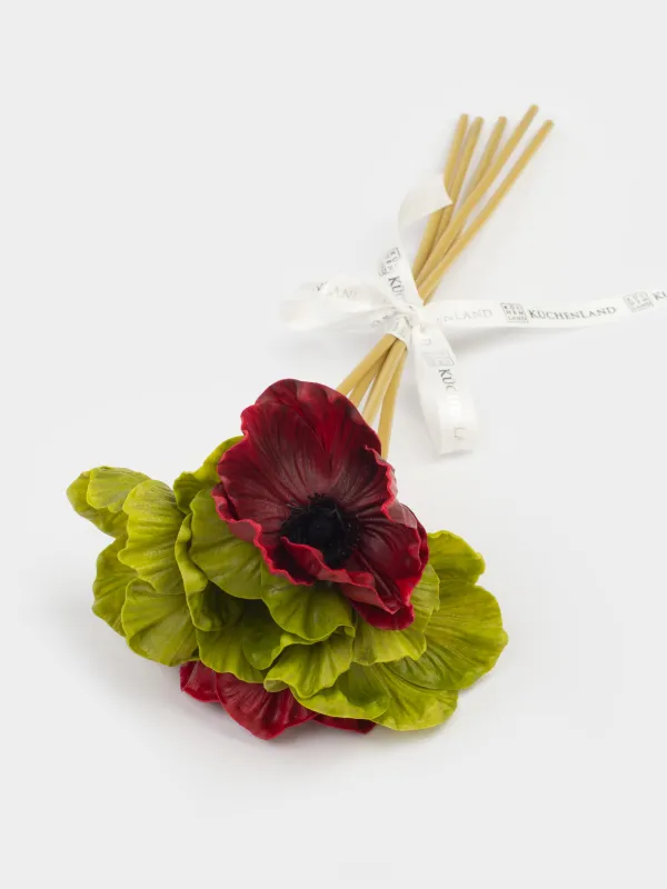 Букет искусственный, 34 см, полиуретан/металл, Flower garden, image-3