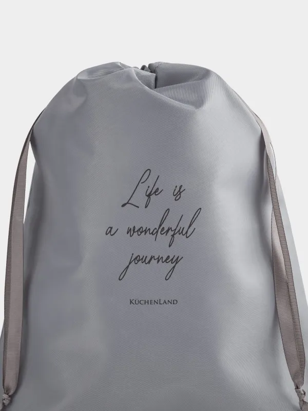 Органайзер для белья или обуви, 36х27 см, саржа, серый, Travel comfort, image-1