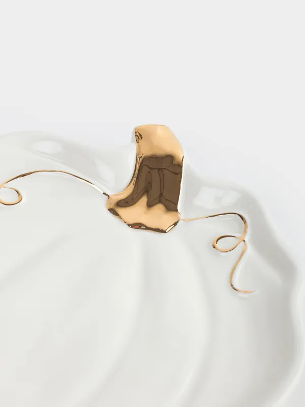 Блюдо, 15 см, Тыква, Golden glow, image-1