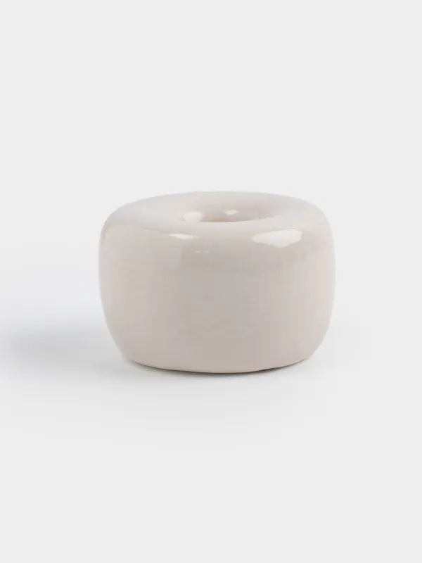 Подставка для зубной щетки, 3 см, фарфор P, молочная, Minito, image-1