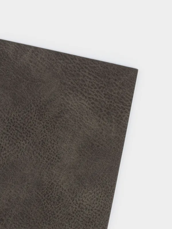 Құрылғы астындағы майлық, 30х45 см, ПВХ, тікбұрышты, қою сұр, Rock, image-3