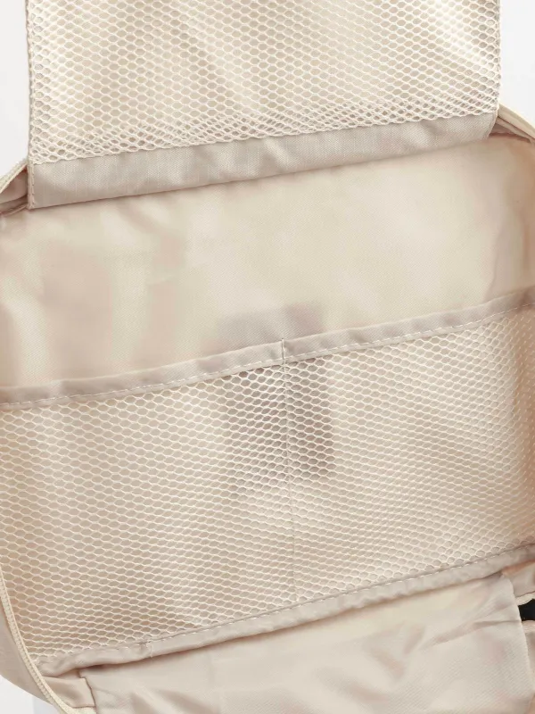 Косметичка дорожная, 27х18 см, полиэстер, бежевая, Easy Travel, image-6