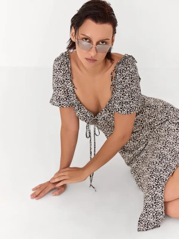 Платье женское, с коротким рукавом, Drina, image-7