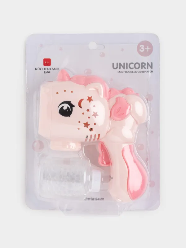 Генератор мыльных пузырей, с подсветкой, Единорог, Unicorn, image-3