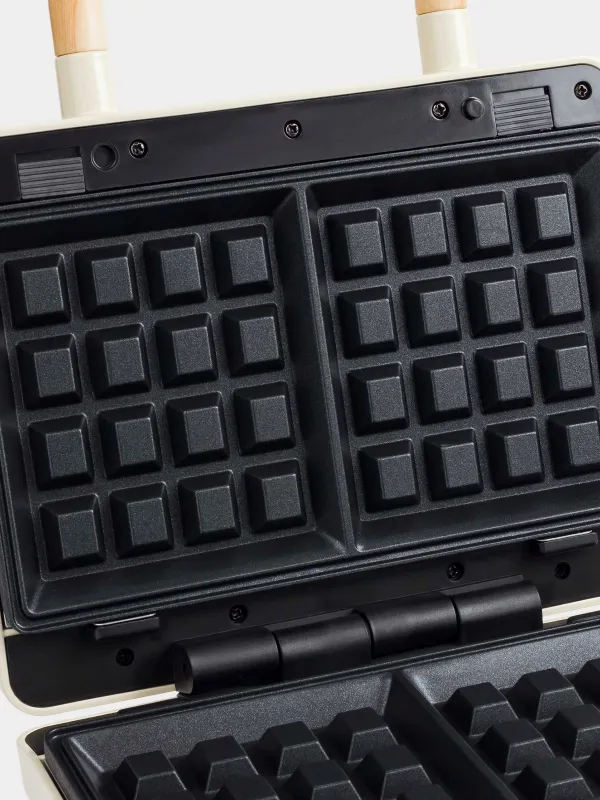 Супер пісіргіш, электр, 800 Вт, 2 ауыстырылатын панель, болат/пластик, сарғылт-қоңыр, Vintage kitchen, image-10