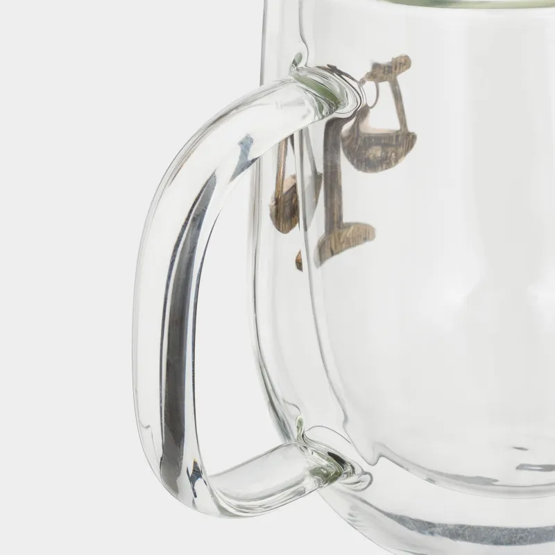 Саптыаяқ, 350 мл, металлдан жасалған шыны, алтын, Таразы, Air zodiac, image-3