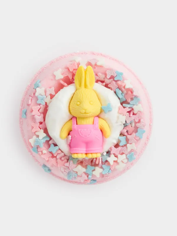 Бомбочка для ванны, с игрушкой, Клубника, Rabbit, image-0