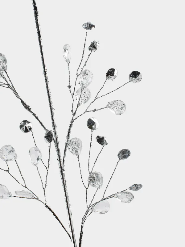 Ветка декоративная, 60 см, Кристаллы, Crystal decor, image-2