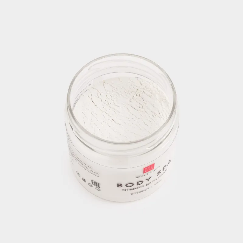 Ваннаға арналған көбік, 100 гр, жылтыры бар, кокос жаңғағы, Сүт ваннасы, Body spa, image-1