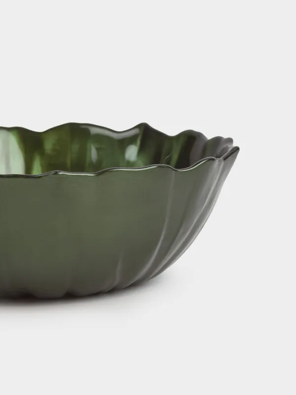 Кесе, 14х6 см, шыны, жасыл, Verge, image-3