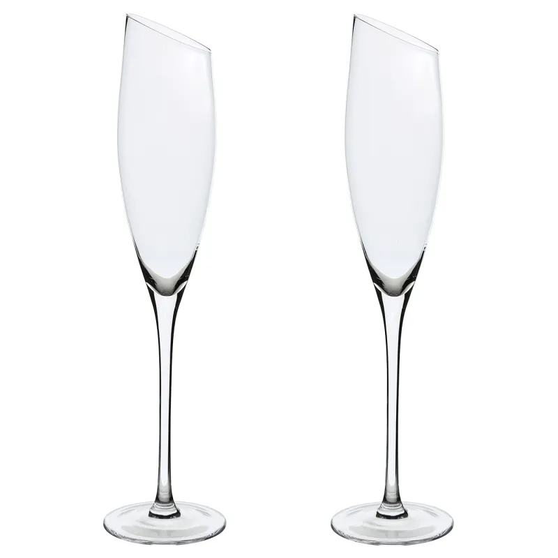Шампан бокалы, 180 мл, 2 дана, шыны, Charm L