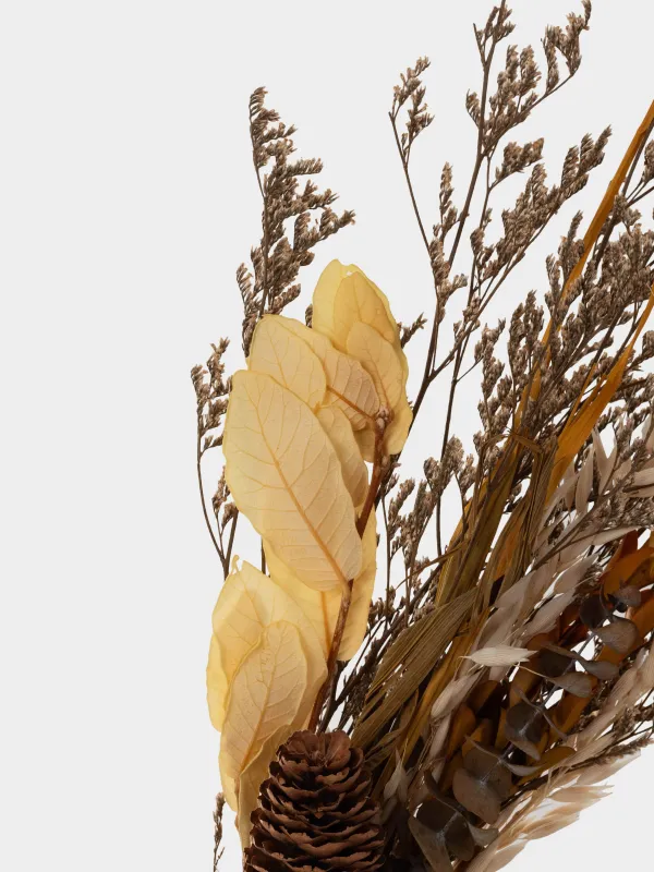 Букет декоративный, 60 см, сухоцветы, Осенняя композиция, Dried flower, image-3