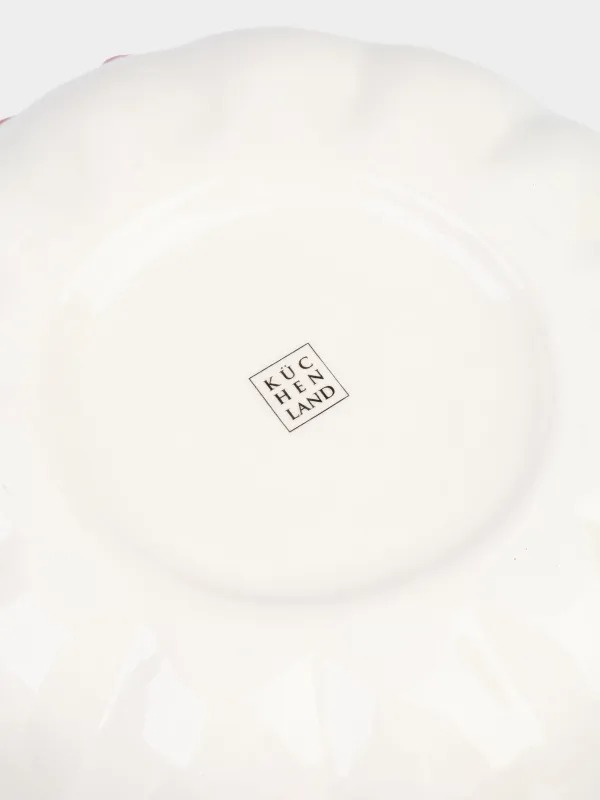 Кәмпит ыдысы, 20х12 см, керамика, сарғылт-қоңыр және қызыл, Сыйлық пакеті, Christmas traditions, image-4