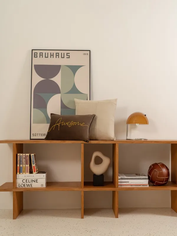 Подушка декоративная, 50х30 см, вельвет, коричневая, Awesome, Scroll, image-7