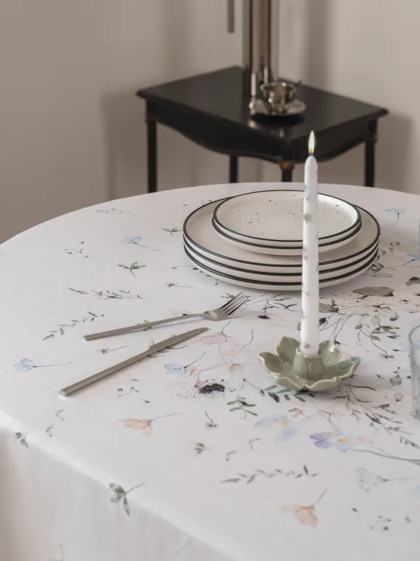 Скатерть, 160х160 см, полиэстер, Flowery, image-6