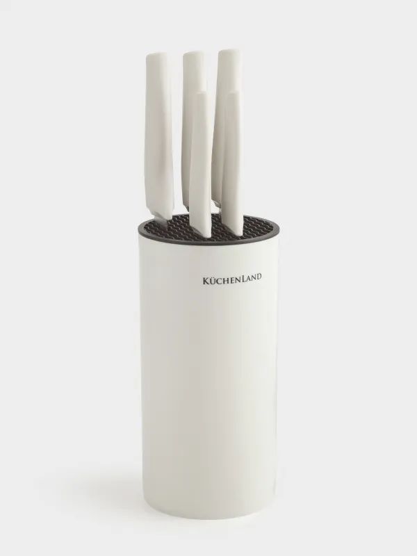 Набор ножей, 5 предметов, в подставке, Daily, image-0