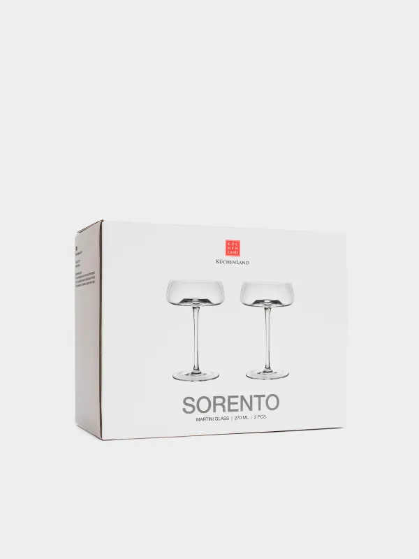 Шампан бокалы, 270 мл, 2 дана, шыны, Sorento, image-7