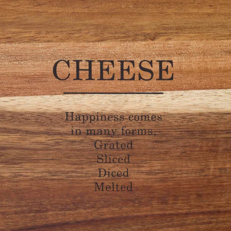 Набор для сыра, 3 пр, доска-блюдо, дерево/сталь, Noble tree, image-4