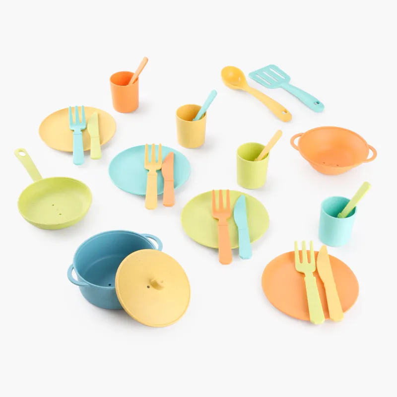Ойын жиынтығы, 28 зат, пластик, ыдыс-аяқ және ас құралдары, Game, image-0