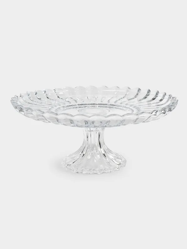 Аяқты ыдыс, 30х13 см, шыны Р, Alpine, image-0