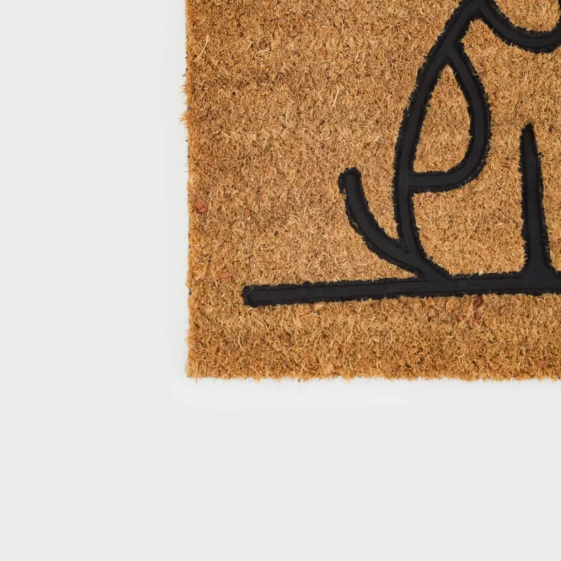 Коврик придверный, 40х60 см, кокос/ПВХ, темно-бежевый, Собака, Home deco, image-4