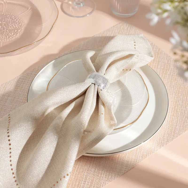 Майлық сақинасы, 5 см, 2 дана, металл, күміс, Сақина, Fantastic, image-2