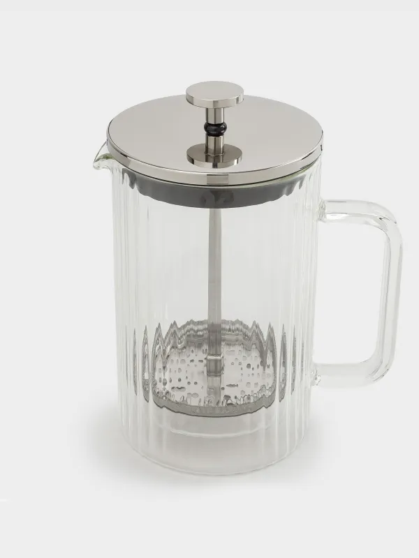 Френч-пресс, 800 мл, стекло Б/сталь, Air ribby, image-2
