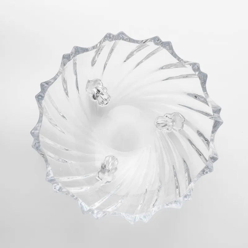 Аяқтағы салат ыдысы, 23х9 см, 830 мл, шыны Р, Торсидо, image-1