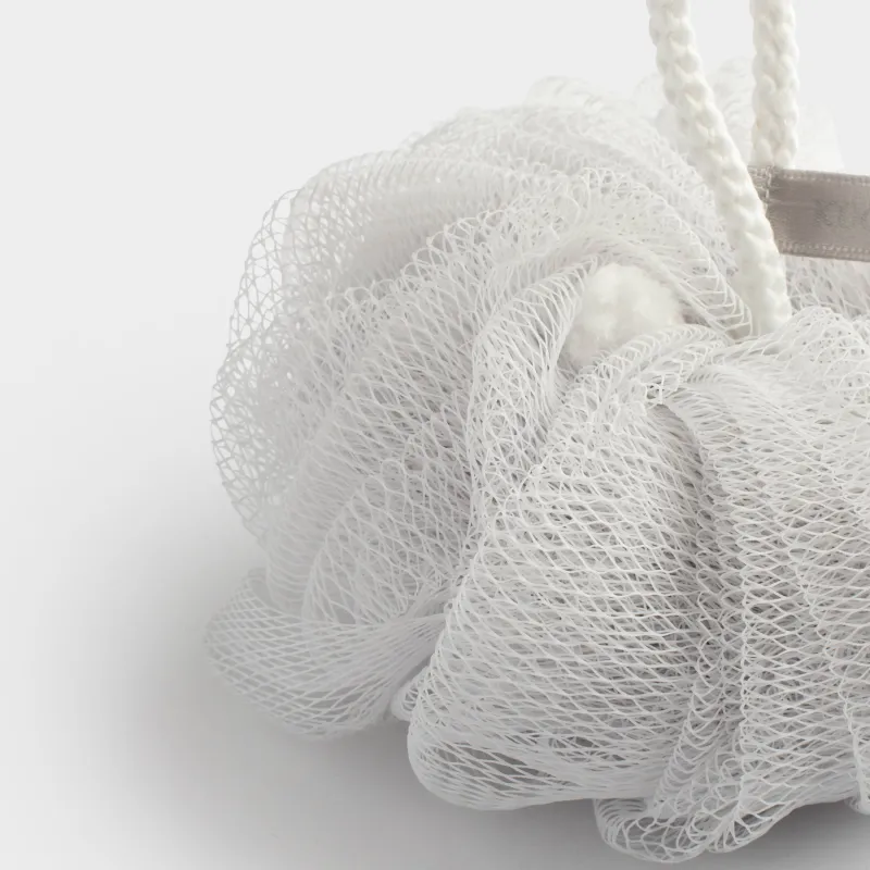 Денеге арналған жуғыш шүберек, 13 см, полиэтилен, сұр, бантик, Unique spa, image-1