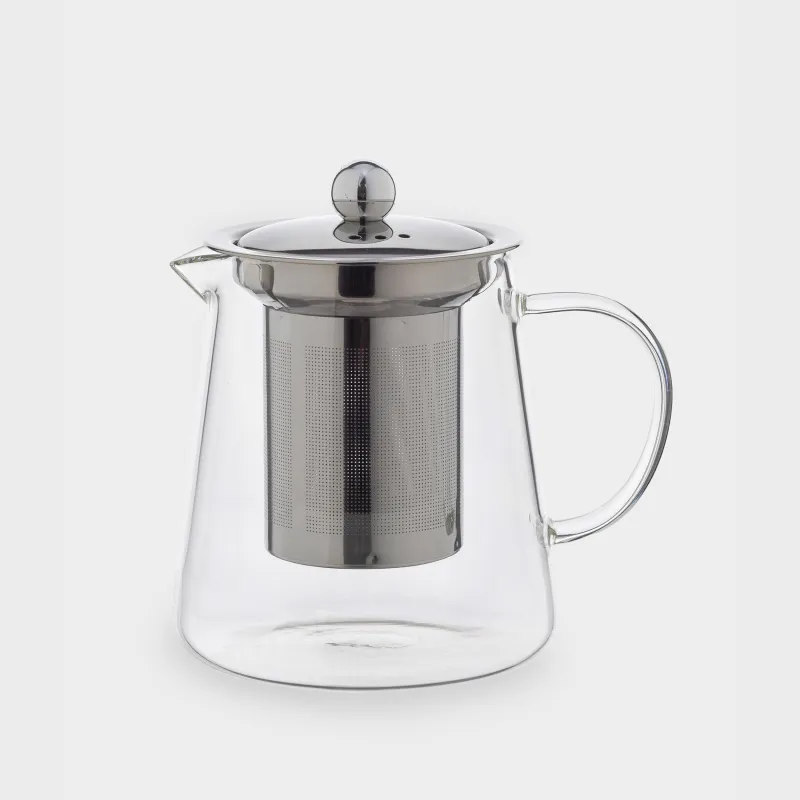 Чайник заварочный, 550 мл, стекло Б/сталь, Pyramid