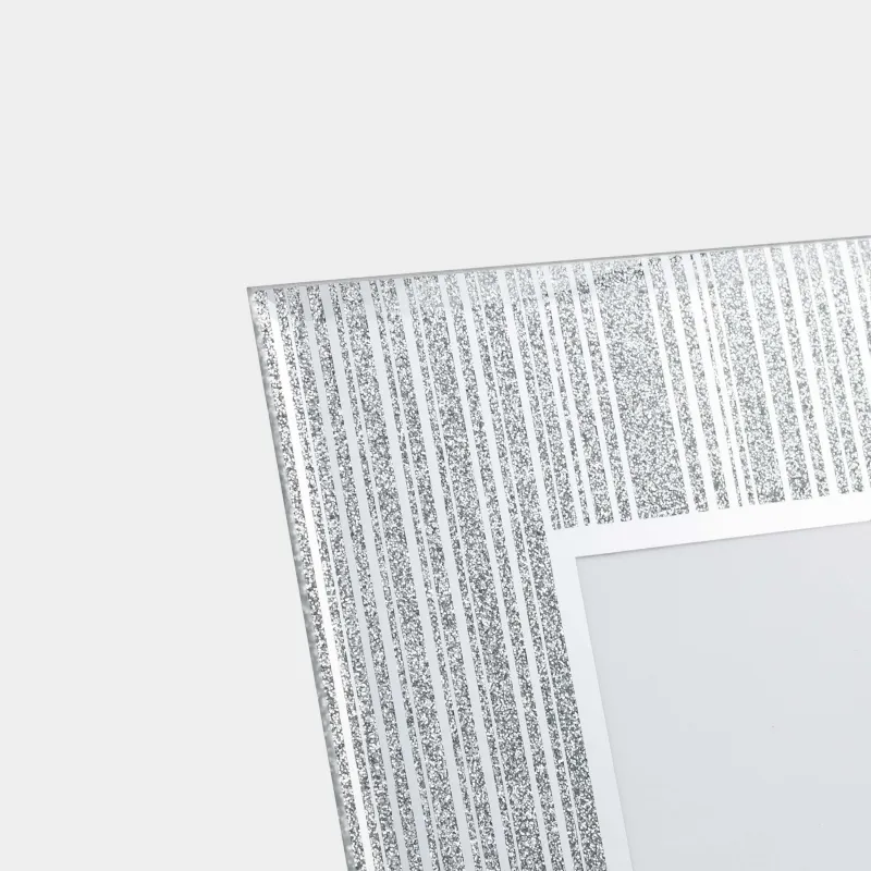 Фоторамка, 17х22 см, стекло, серебристая, Actress, image-1