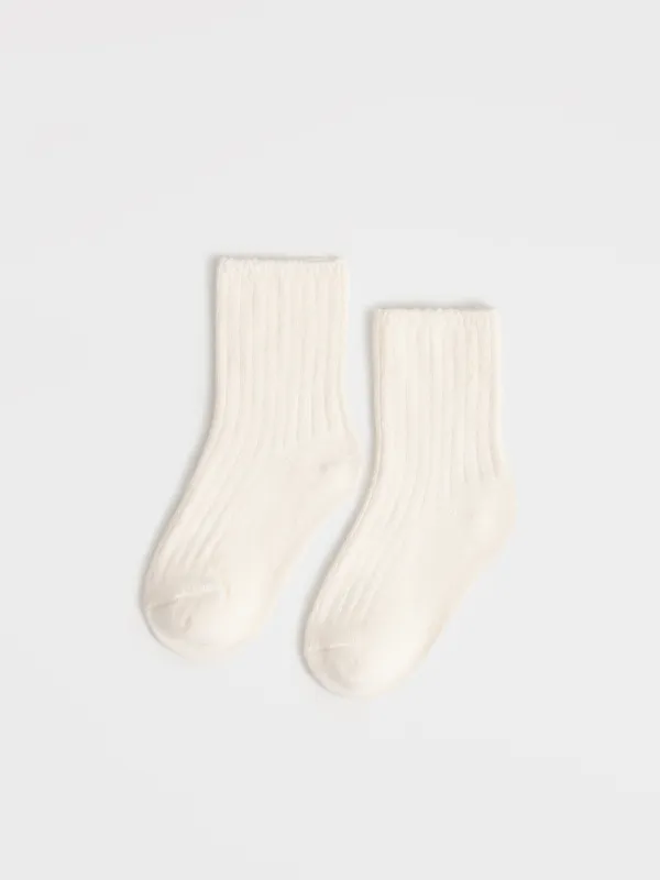 Носки детские, в рубчик, Pleasantly, image-0