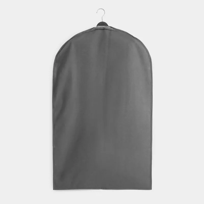Чехол для одежды, 60х100 см, текстиль/ПВХ, серый, Pedant new, image-4