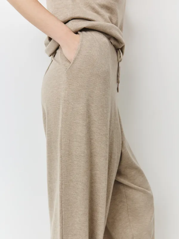 Әйелдер шалбары, өлшемі L, полиэстер/акрил/нейлон/жүн К, сарғылт-қоңыр, Agueda, image-1