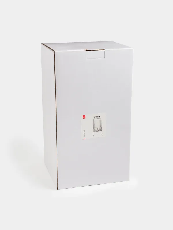 Сусындарға арналған диспенсер, 5,8 л, шыны Р/металл, Argos, image-4