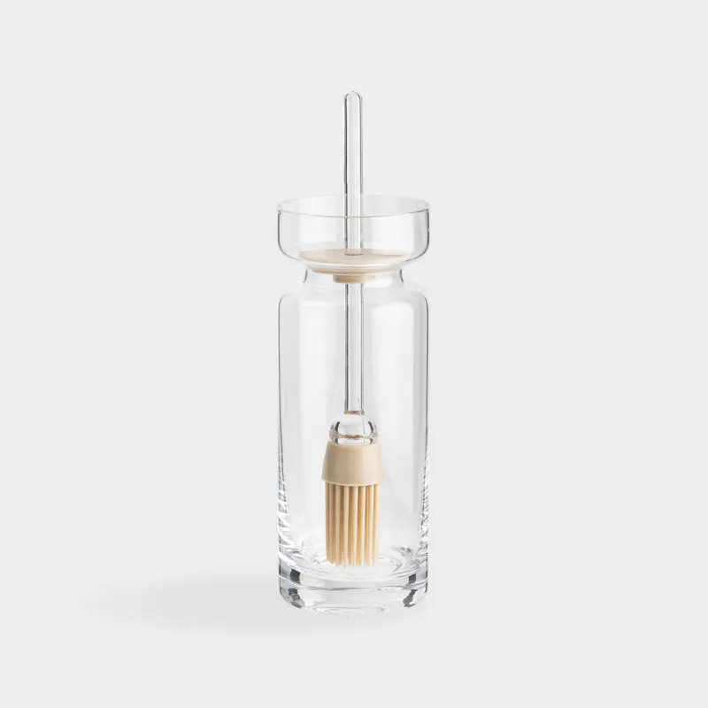 Контейнер для масла, 270 мл, с кисточкой, Soft Kitchen