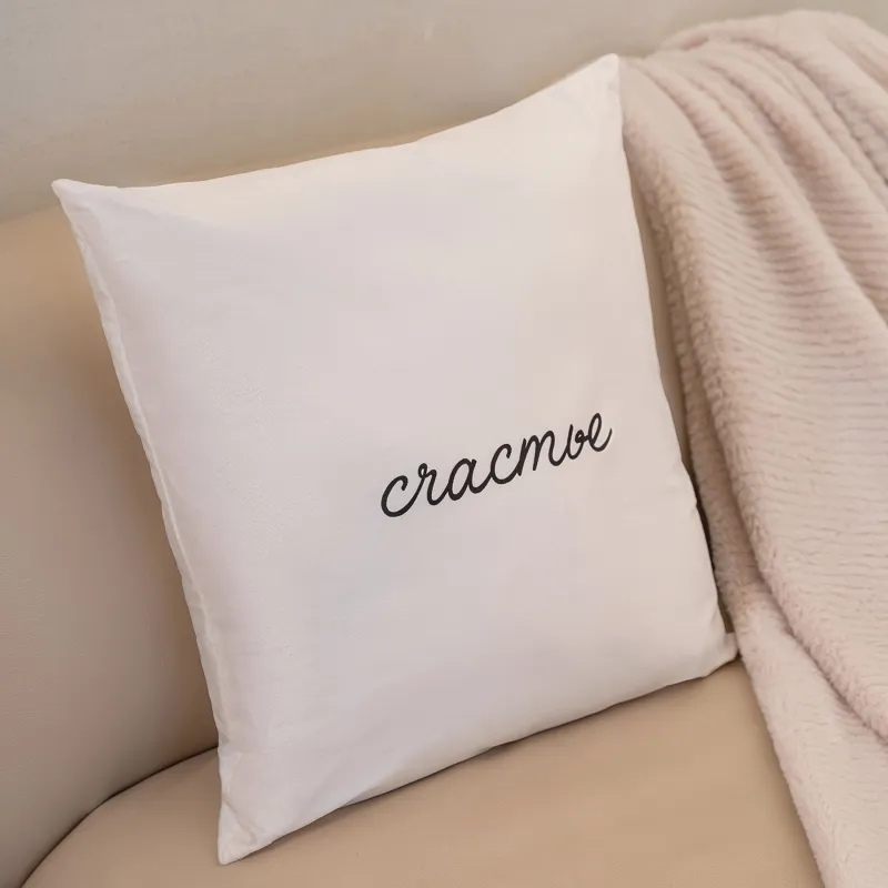 Сәндік жастық, 45х45 см, полиэстер, Бақыт, айналдыру