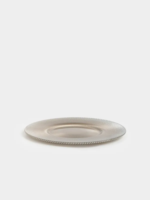 Тарелка обеденная, 28 см, Ribby color, image-2
